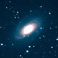 Messier 81 spiral galaxy in Ursa Major